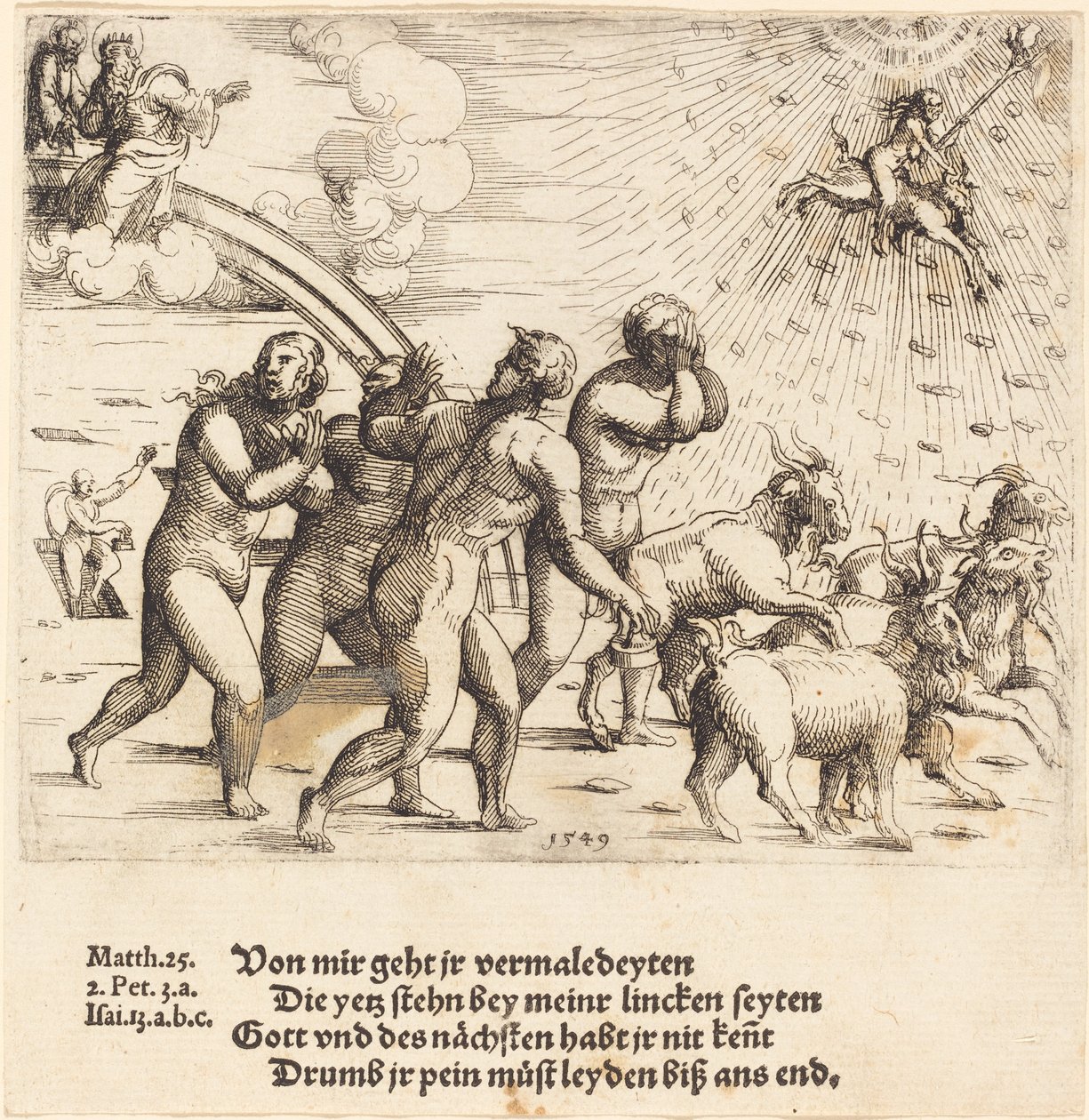 Le Jugement dernier - Augustin Hirschvogel