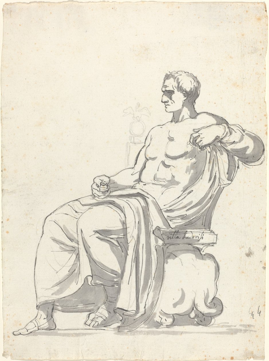 Le Ludovisi Ménandre - Augustin Pajou