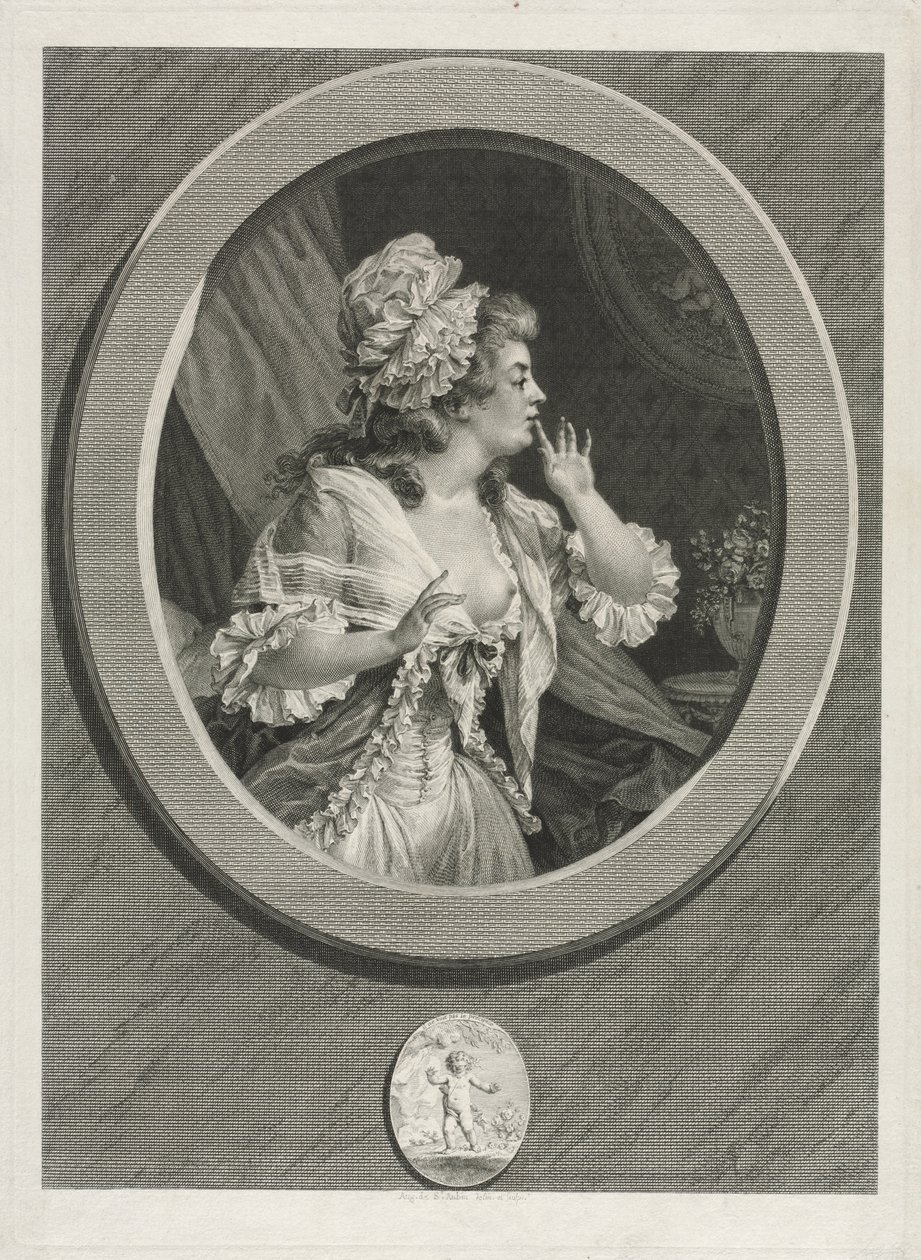 Soyez au moins discret et vous pouvez compter sur moi, 1789 - Augustin de Saint Aubin