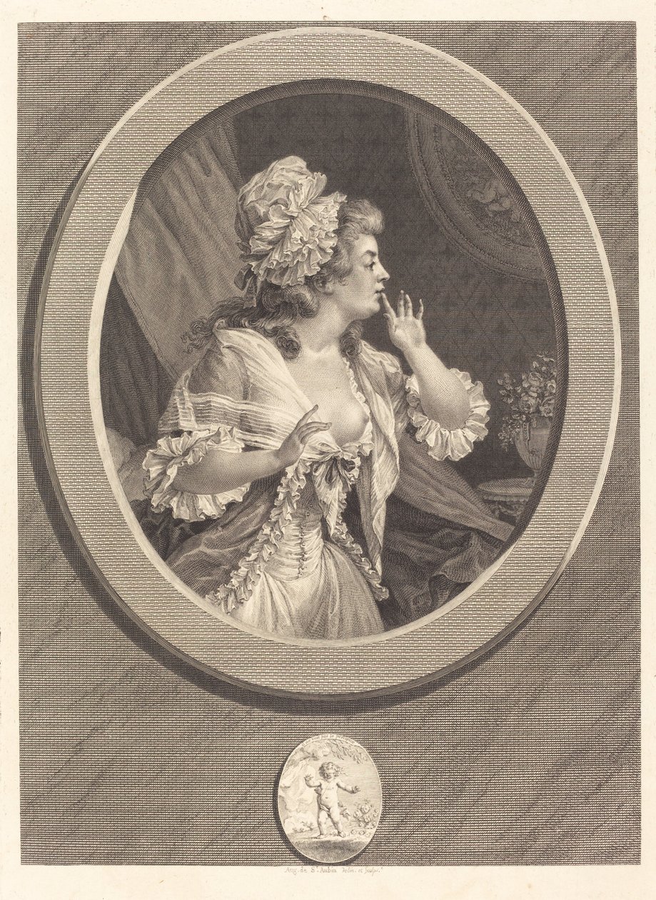 Au moins soyez discret - Augustin de Saint Aubin