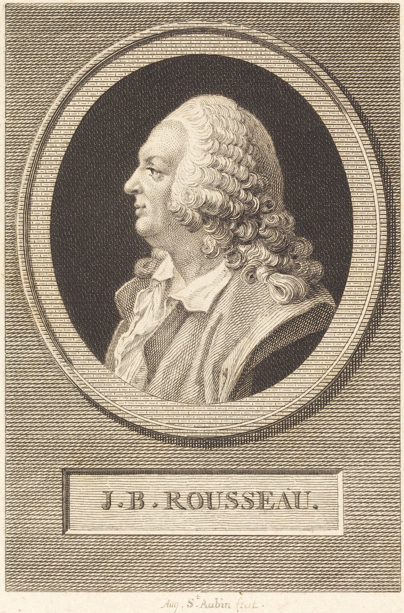 Jean-Baptiste Rousseau - Augustin de Saint Aubin