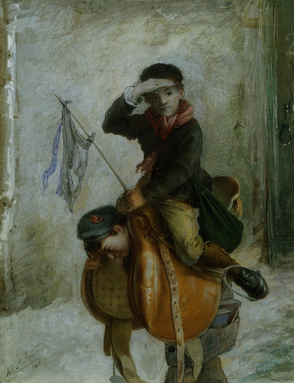 Le jeune cavalier - Augustus Edward Mulready