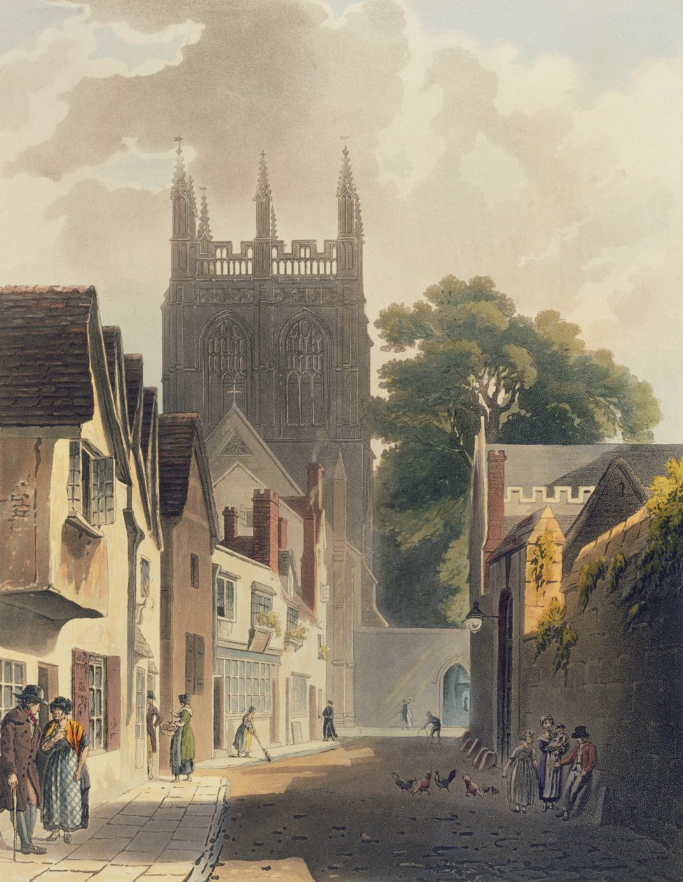 Magpie Lane, Oxford, illustration de 