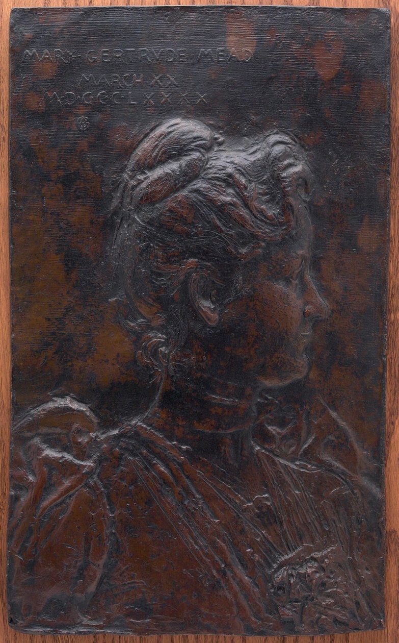 Mary Gertrude Mead (plus tard Mary Gertrude Abbey, 1851 - Augustus Saint Gaudens