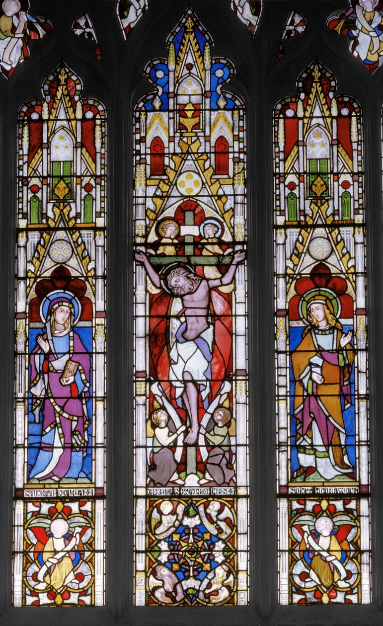 Crucifixion avec Saints - Augustus Welby Northmore Pugin