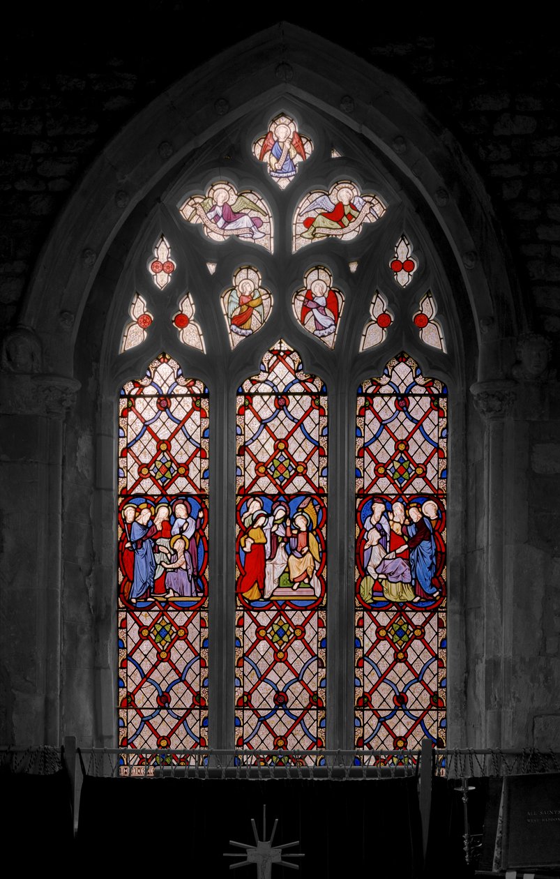Résurrection de Lazare, Les Maries au Tombeau, et la Résurrection de la fille de Jaïre - Augustus Welby Northmore Pugin