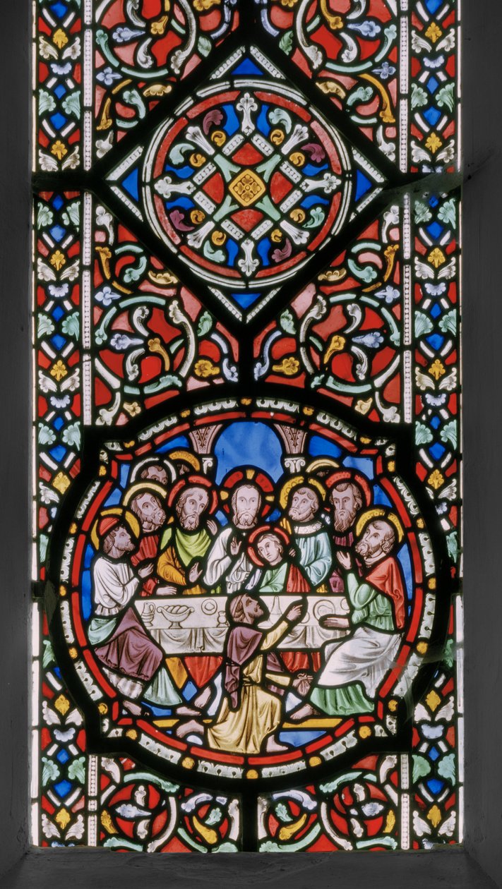 La Passion du Christ, Fenêtre Est (détail) - Augustus Welby Northmore Pugin