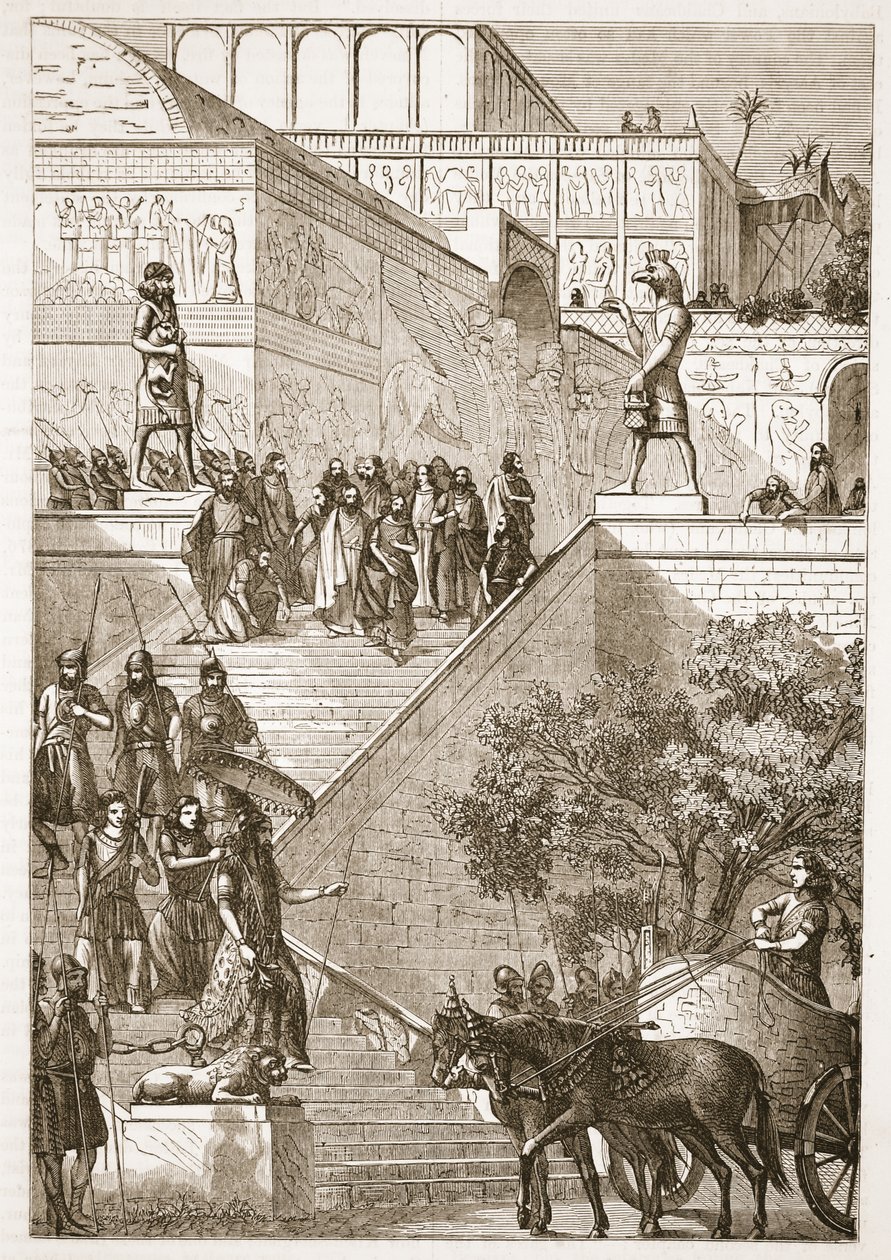 Le Palais de Kouyunjik, restauré - Austen Henry Layard