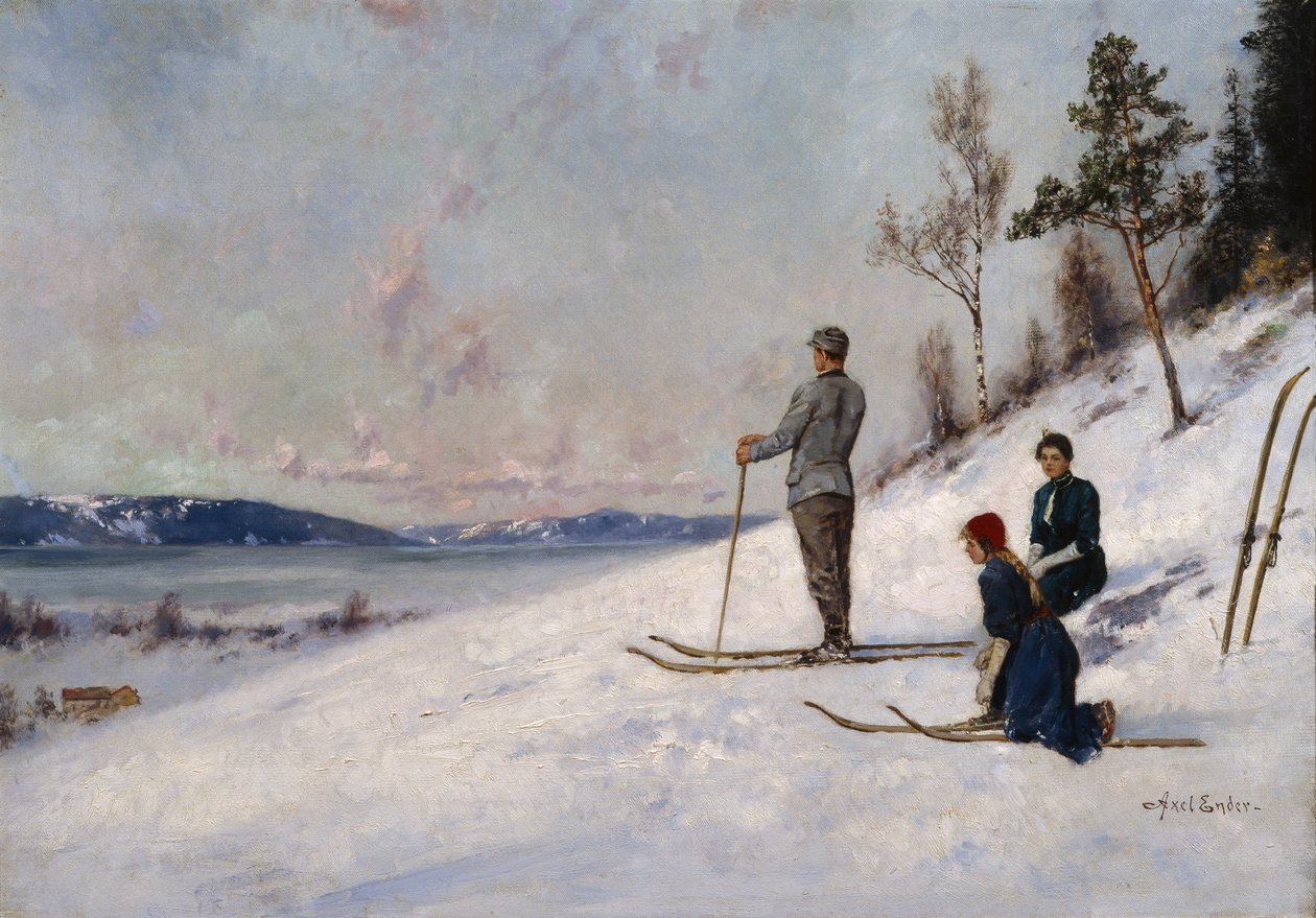 Skieur - Axel Hjalmar Ender