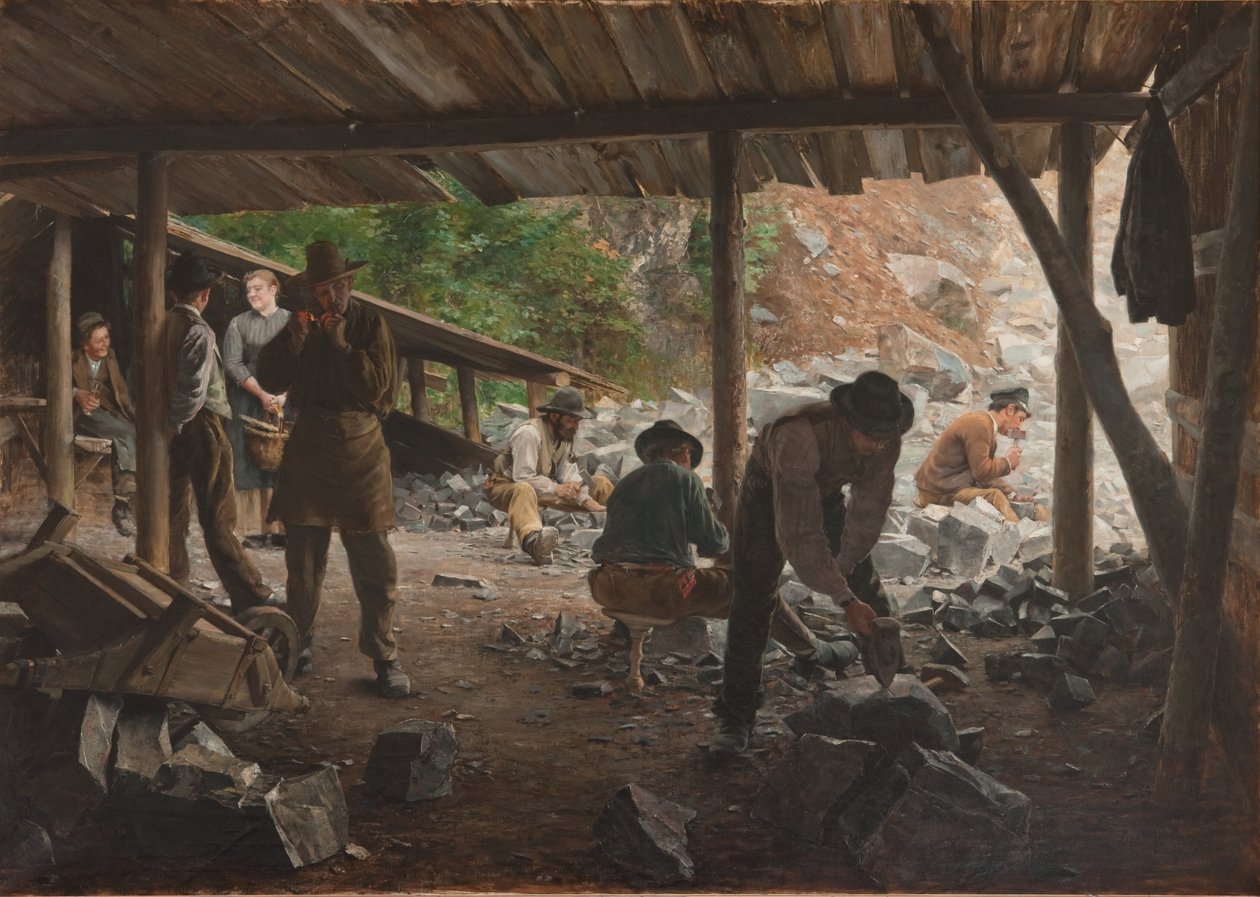 Travailleurs de la pierre - Axel Jungstedt
