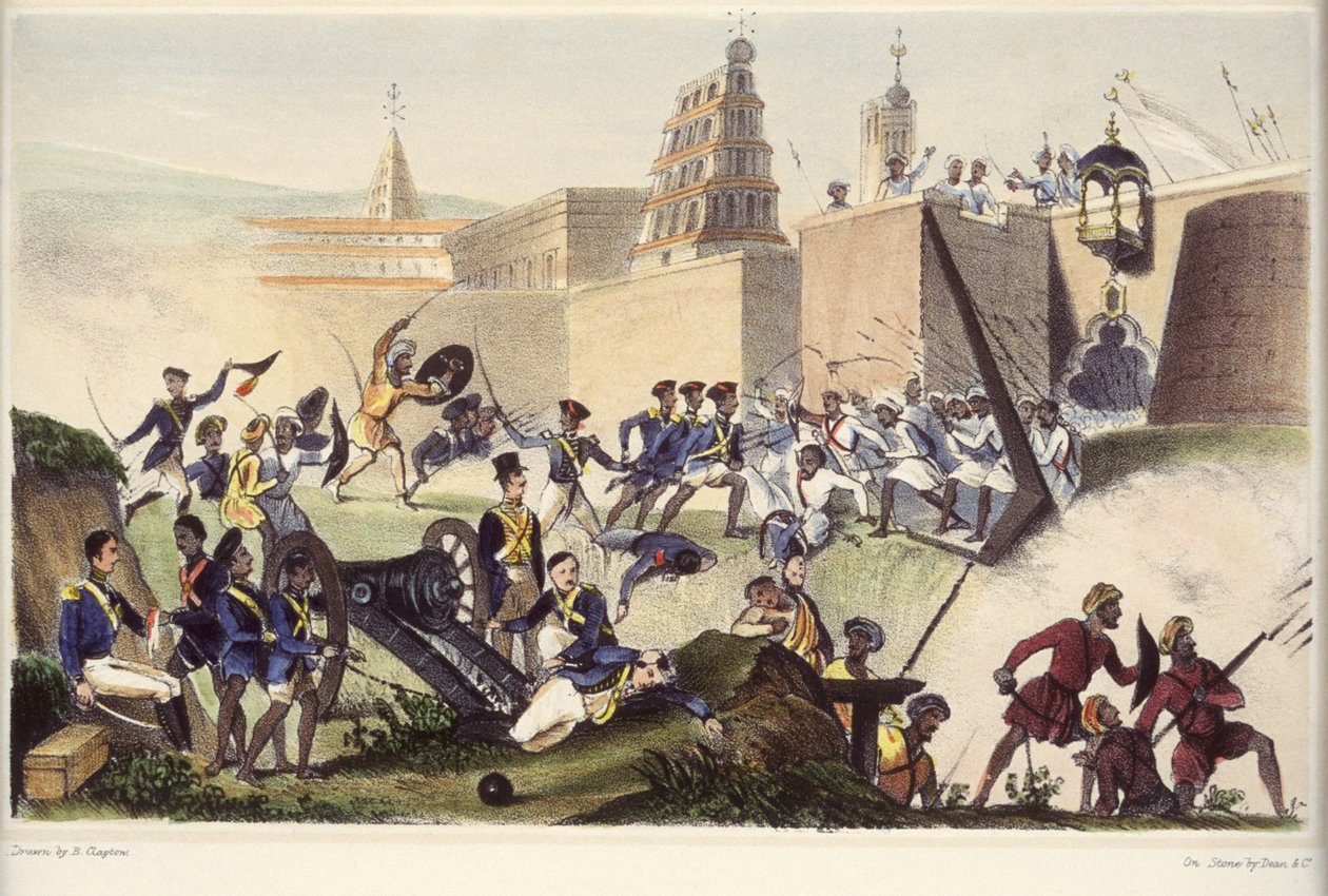 Le siège de Seringapatam - B. Clayton