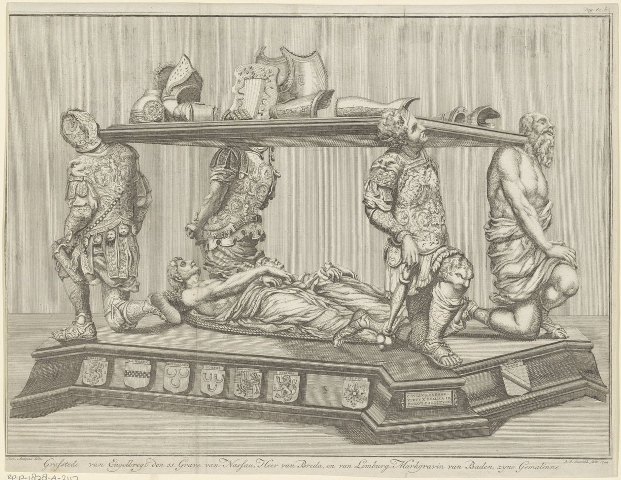 Monument funéraire pour Engelbrecht II, comte de Nassau-Dillenburg-Breda, 1504 - B.F. Immink