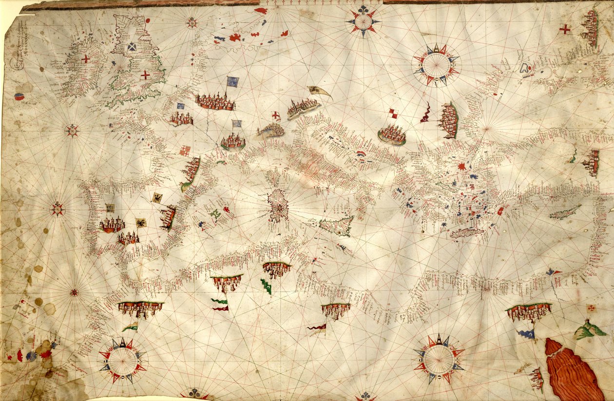 Graphique Portolan - Baldassarre (16th century) Maggiolo