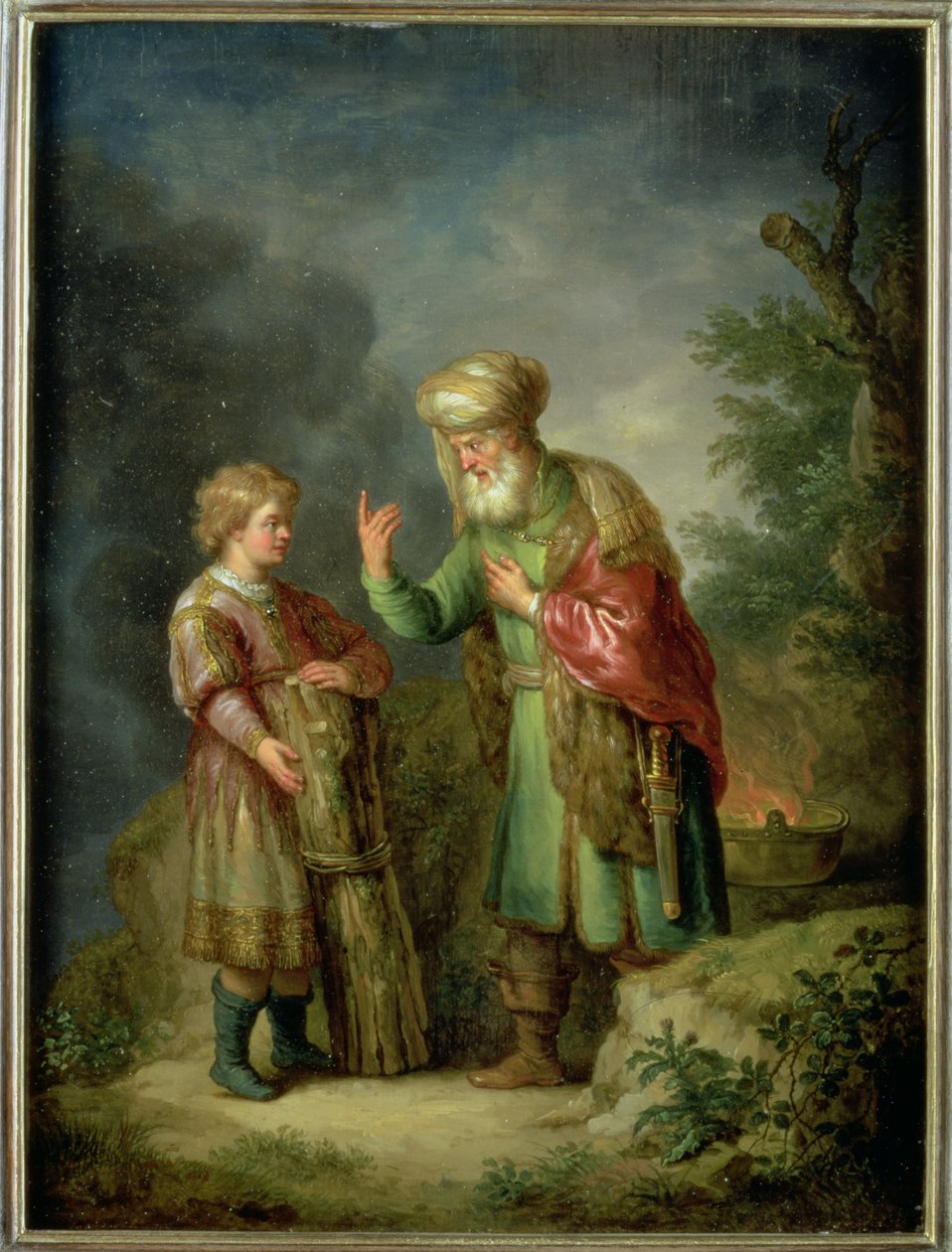 Abraham et Isaac - Balthasar Beschey