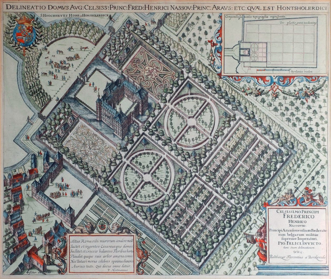 Hof te Honsholerdijk (17e siècle) - Balthasar Florisz. van Berckenrode