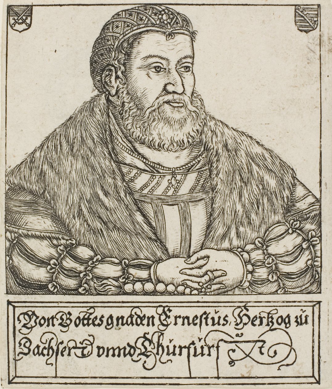 Ernest, des Ducs et Électeurs de Saxe - Balthasar Jenichen