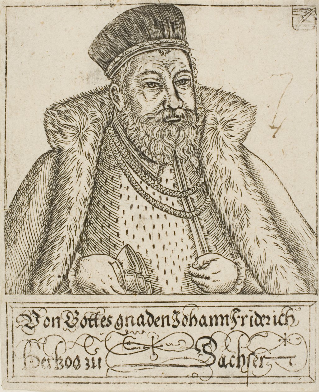 Johann Friedrich, des ducs et électeurs saxons - Balthasar Jenichen