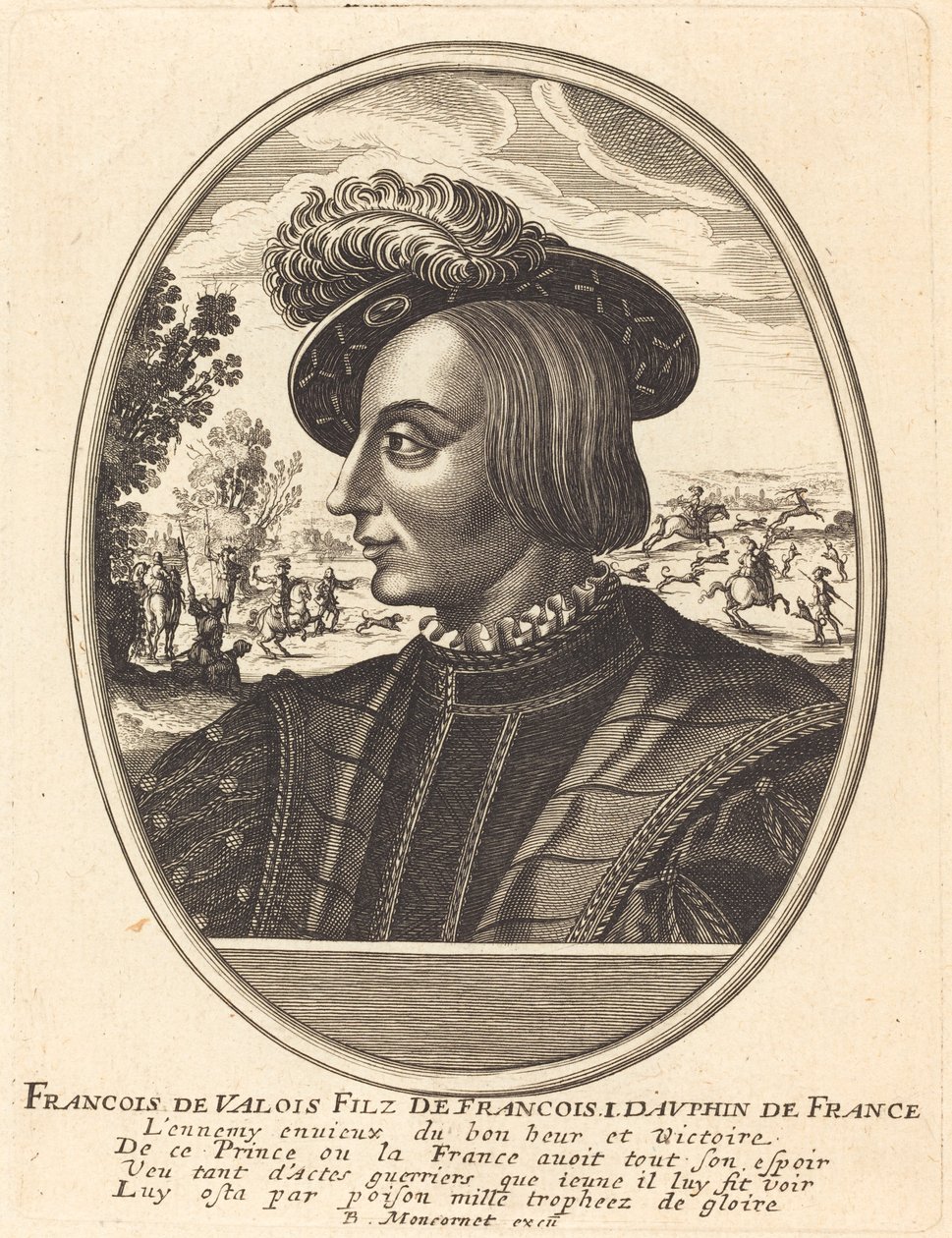 François de Valois - Balthasar Moncornet