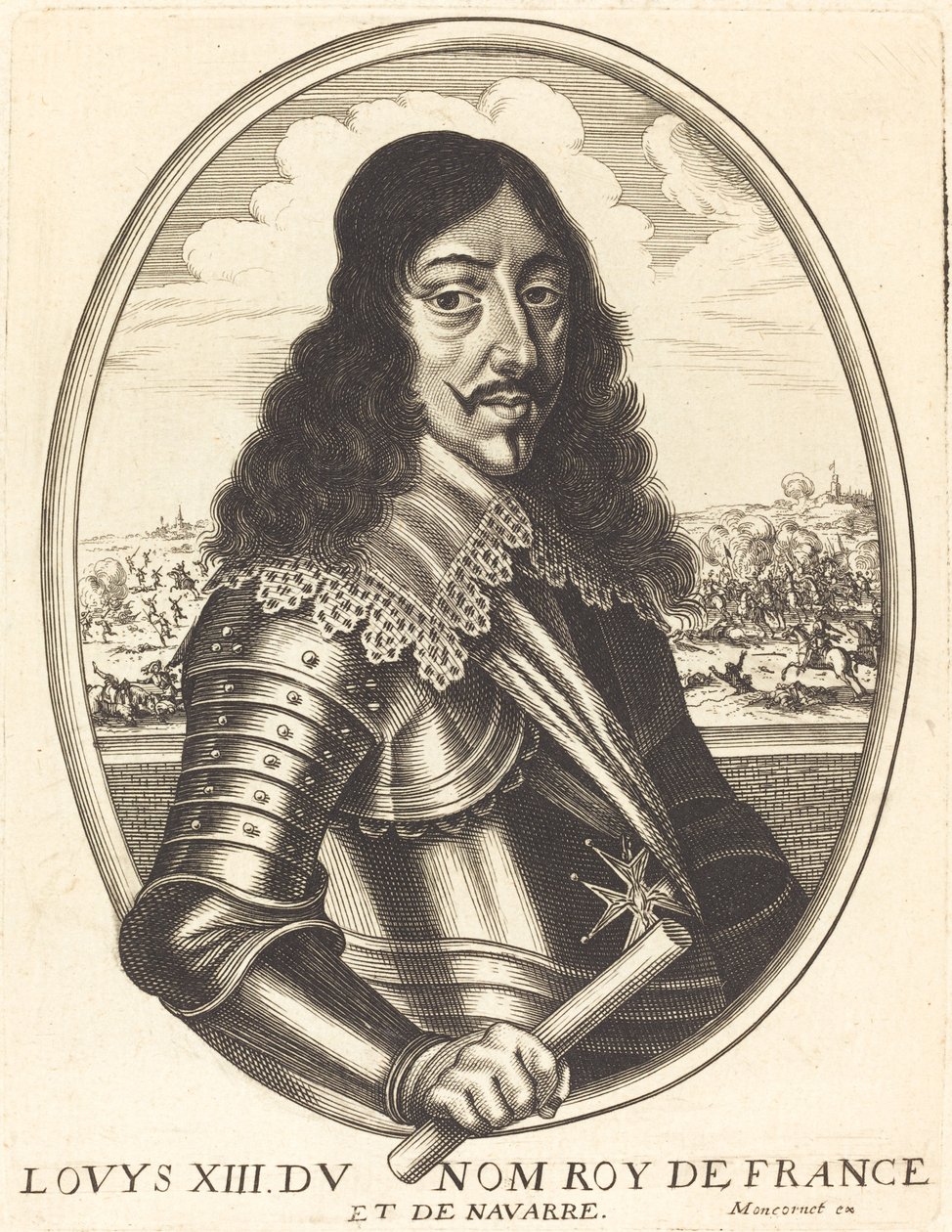 Louis XIII, Roi de France - Balthasar Moncornet