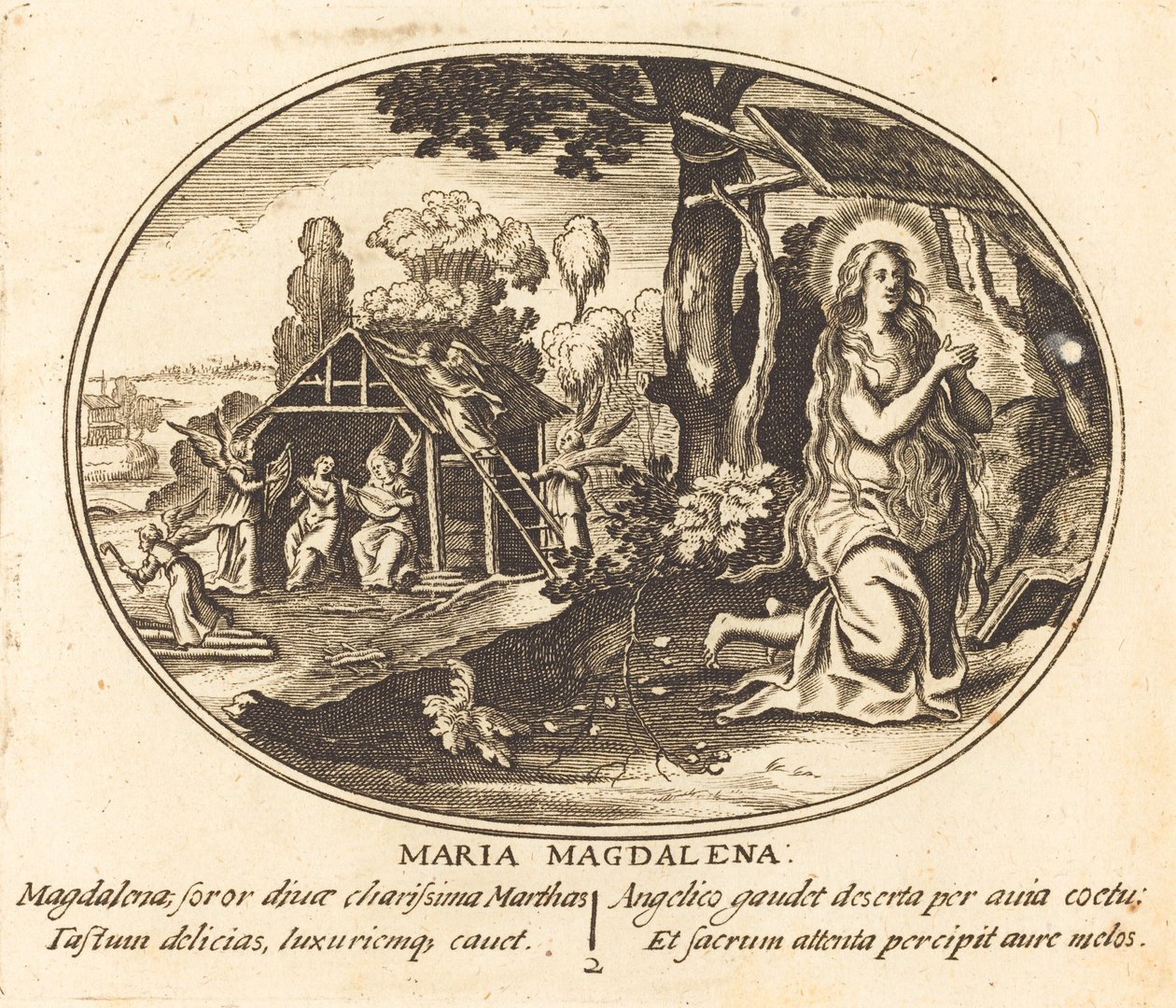 La pénitence de Marie-Madeleine - Balthasar Moncornet