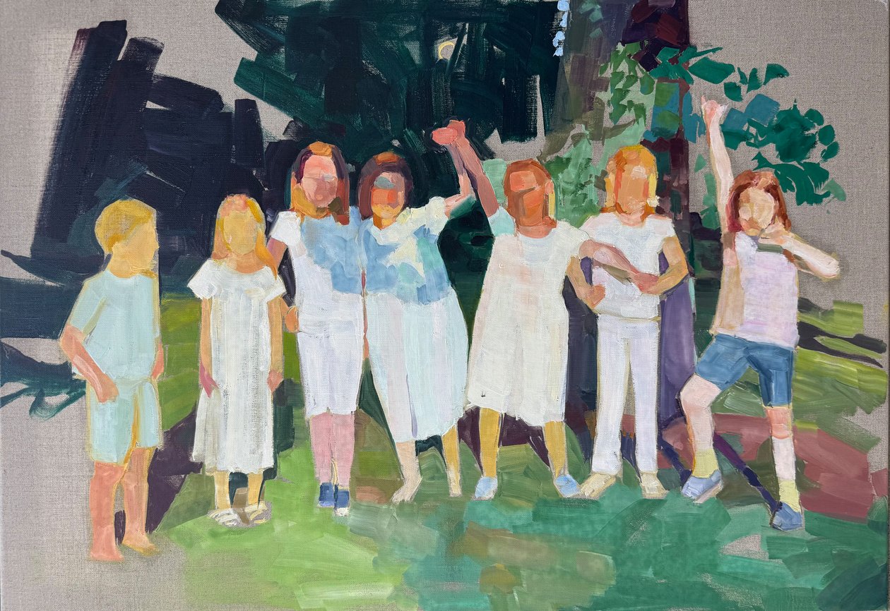 Bittersweet 4, 2025, huile sur toile de lin - Barbara Hoogeweegen