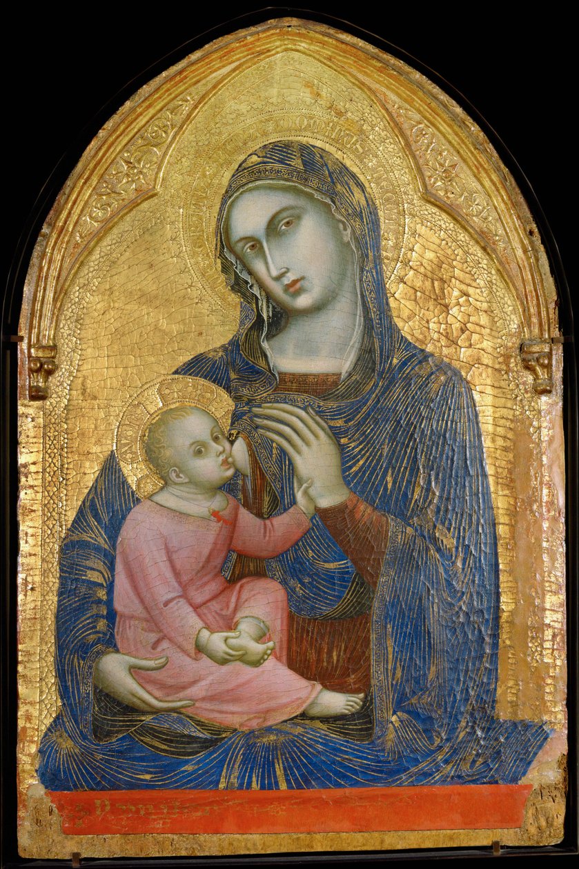 Vierge Marie et enfant ... - Barnaba da Modena