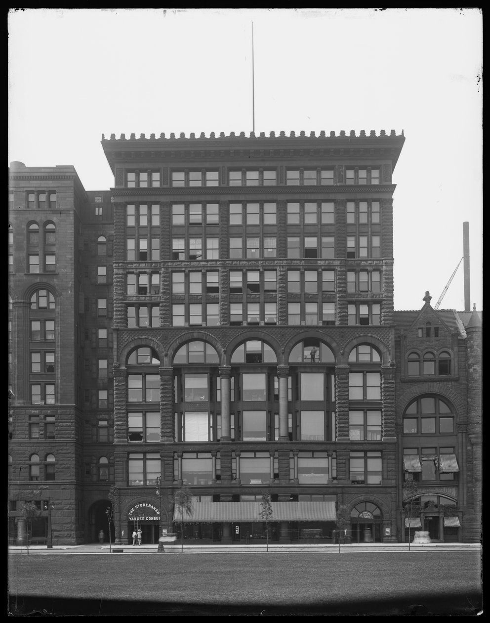 Bâtiment des Beaux-Arts, Chicago, Illinois, USA, vers 1903 - Barnes and Crosby