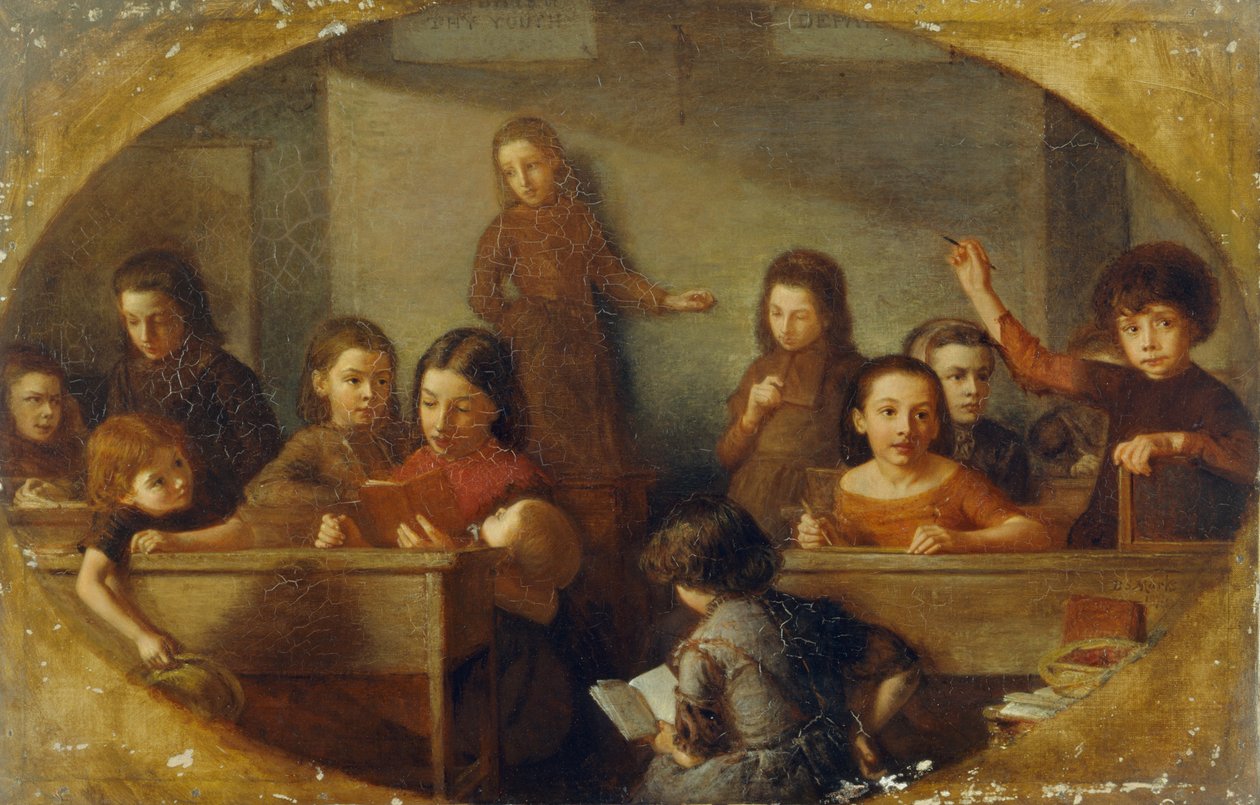 Enfants scolarisés en internat - Barnett Samuel Marks