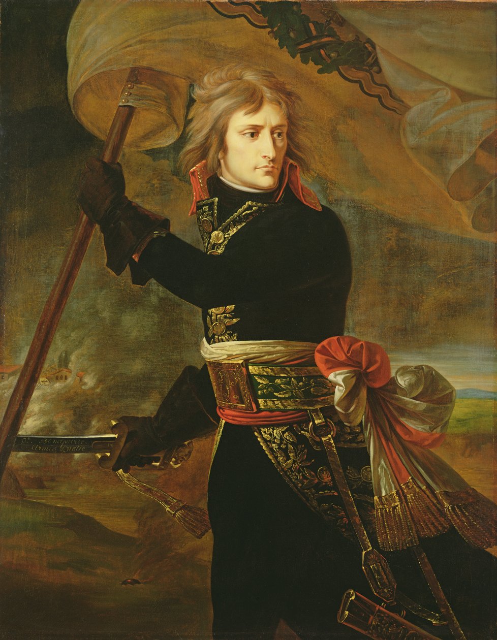 Napoléon Ier (1769-1821) sur le pont d