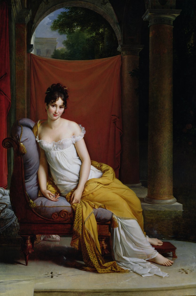 Portrait de Madame Récamier (1777-1849) - Baron François Pascal Simon Gérard