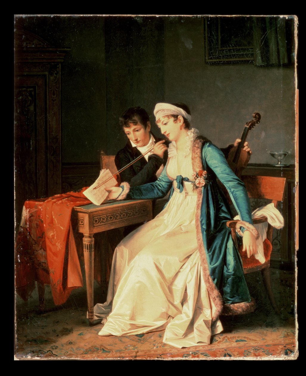 La leçon de musique, 1790 - Baron François Pascal Simon Gérard