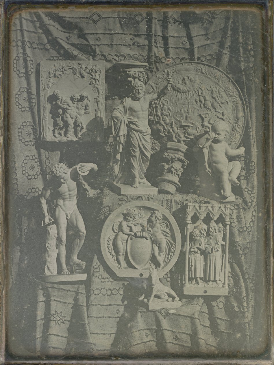 Nature morte avec moulages en plâtre - Baron Armand Pierre Séguier