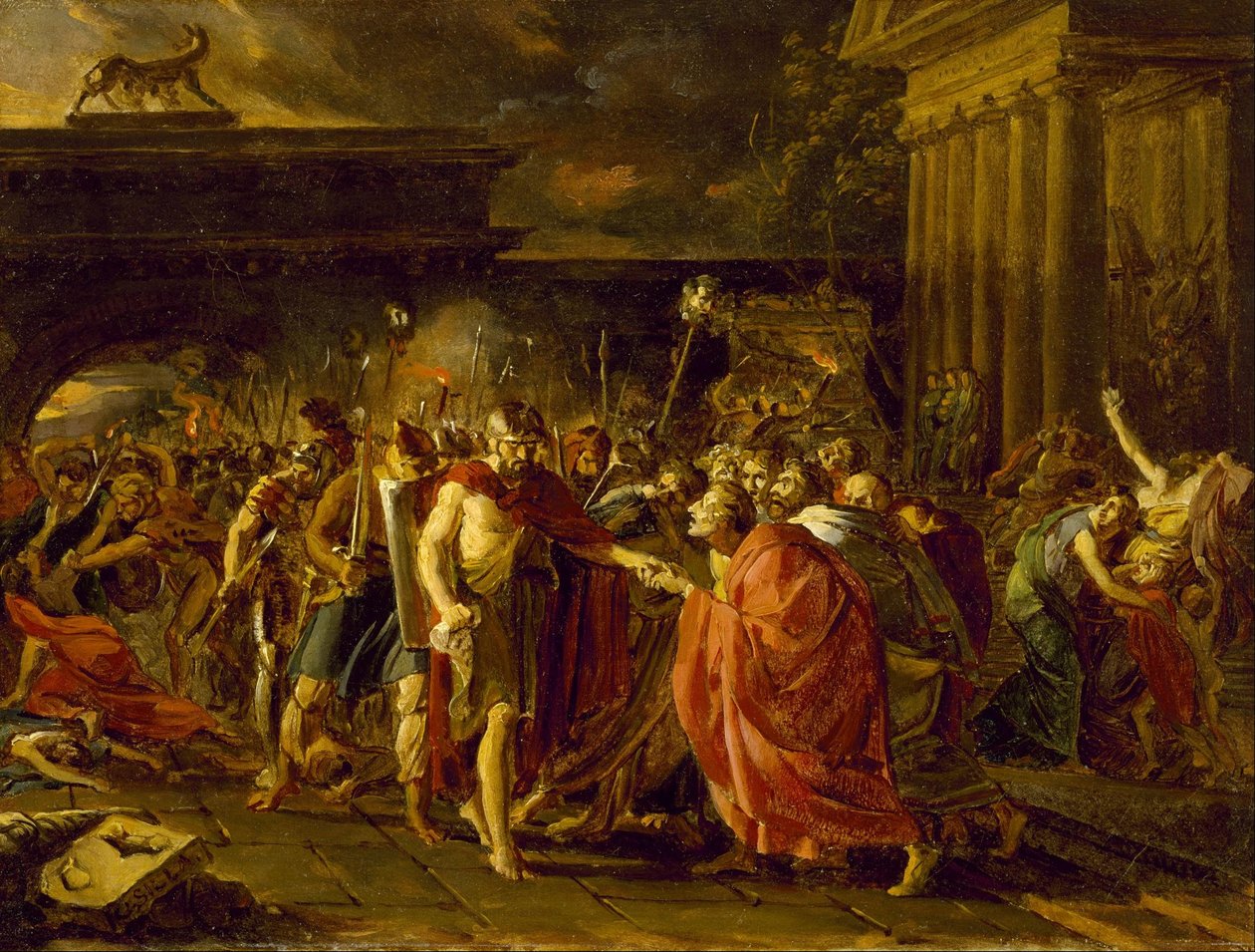 Marius retourne à Rome - Baron François Pascal Simon Gérard