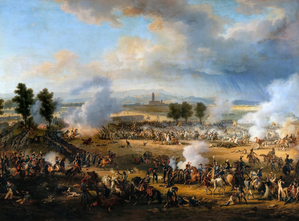 La Bataille de Marengo le 14 juin 1800 - Baron Lejeune Louis François