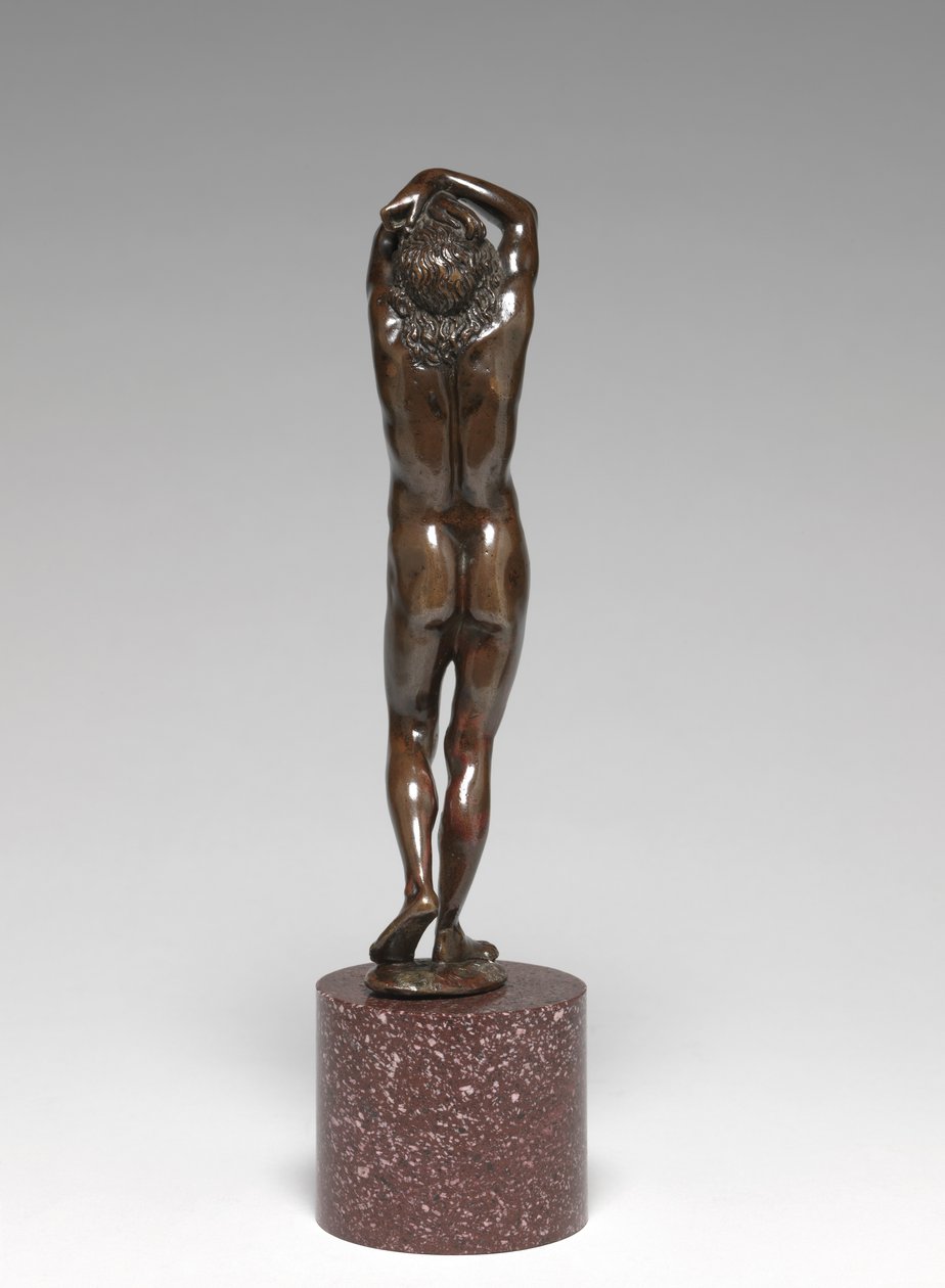 Jeune homme debout, connu sous le nom de Narcisse, c.1650 (cuivre et bronze) - Barthelemy Prieur