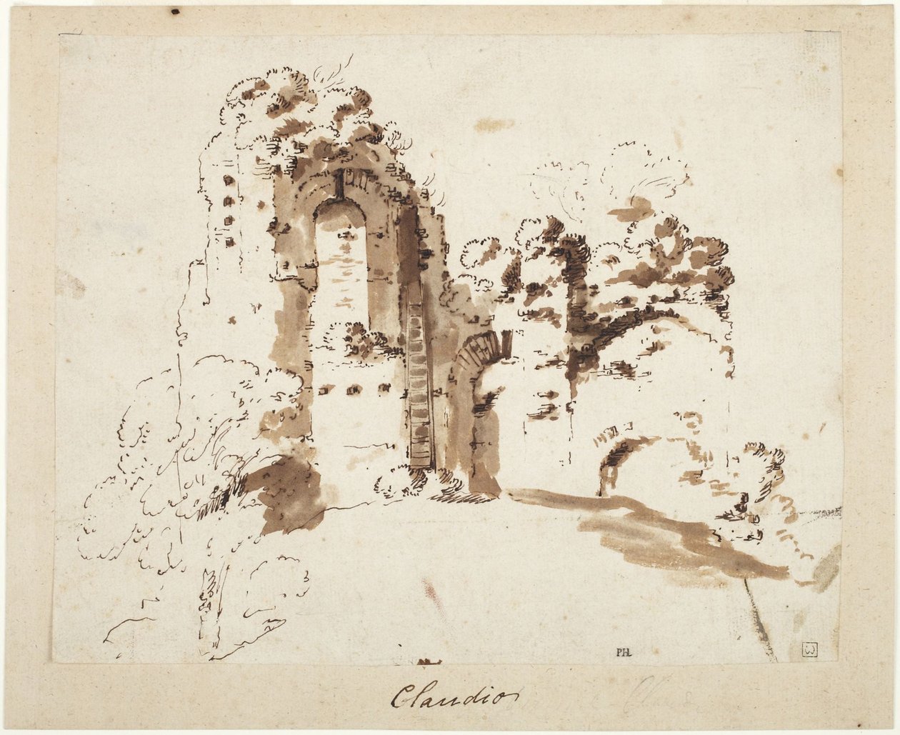 Ruines romaines - Bartholomeus Breenbergh