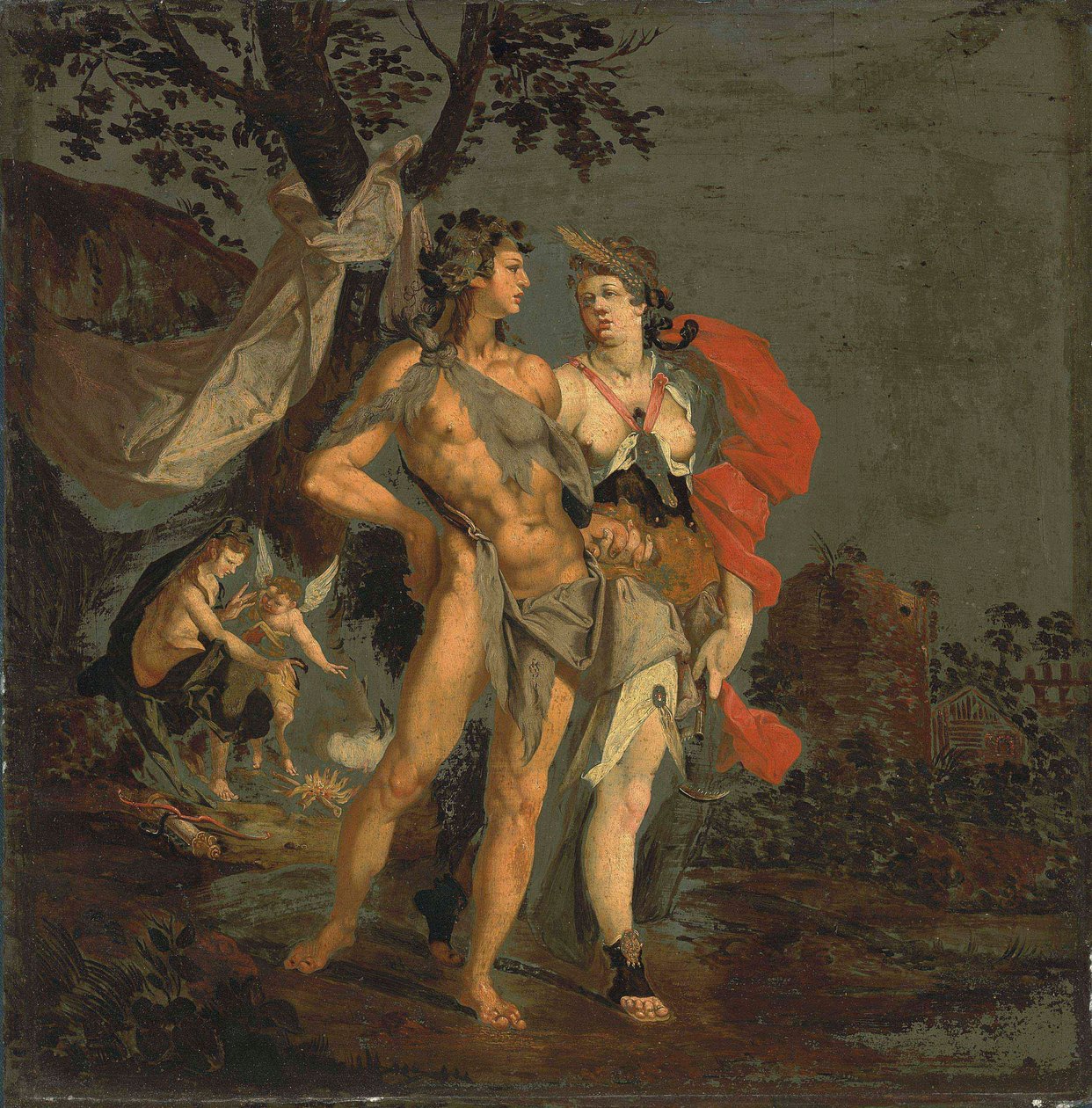 Sine Baccho et Cerere friget Venus - Bartholomeus Spranger