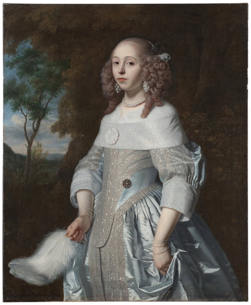 Jeanne Parmentier, 1634-1710, don De Geer - Bartholomeus van der Helst
