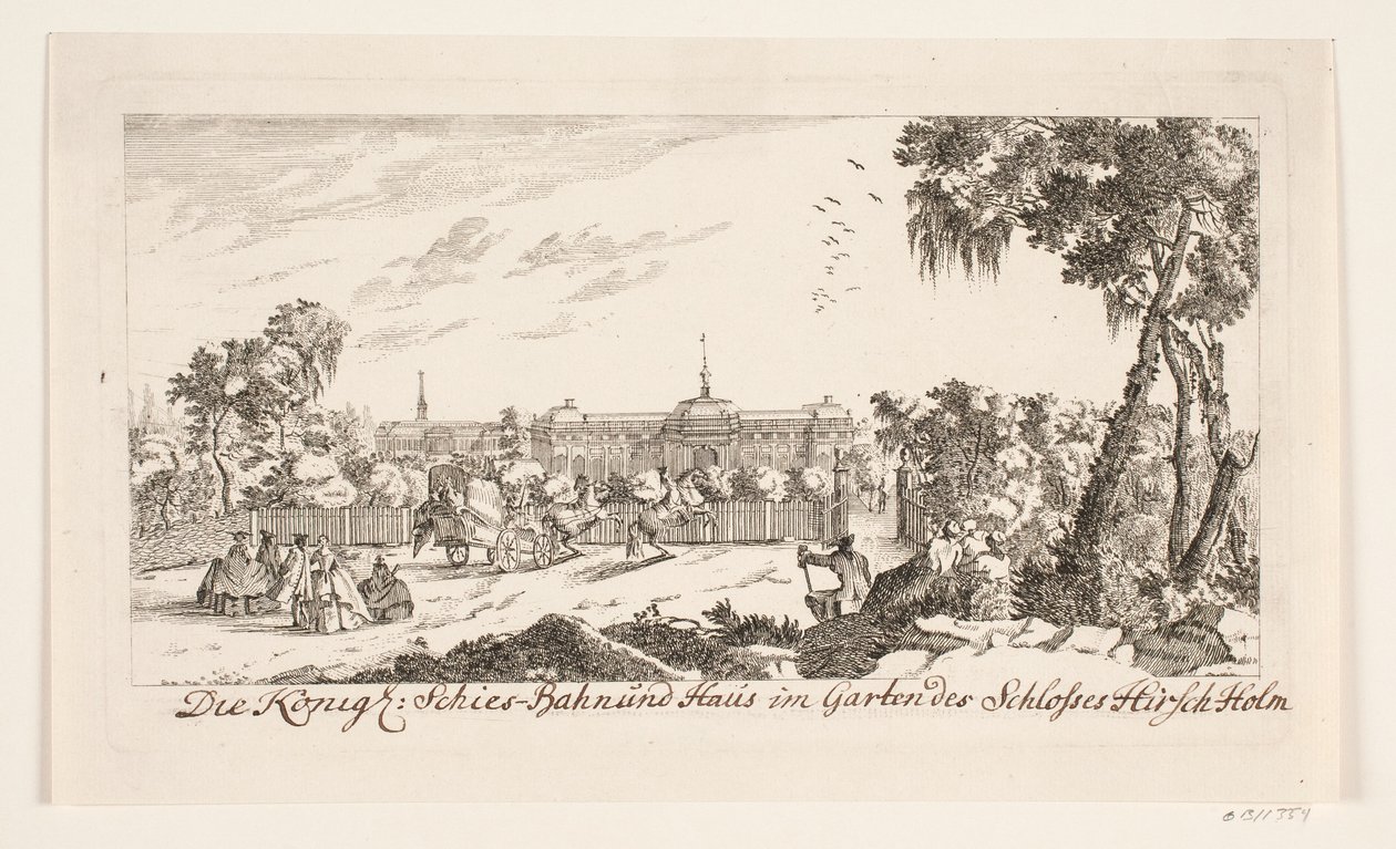 Le champ de tir au château de Hørsholm - Bartholomæus Roque