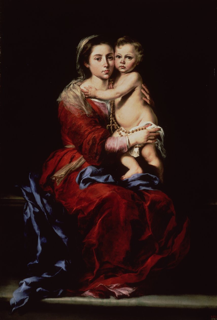 La Vierge du Rosaire, vers 1650 - Bartolomé Esteban Murillo
