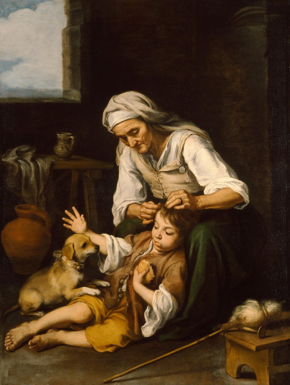 Toilettes domestiques - Bartolomé Esteban Murillo