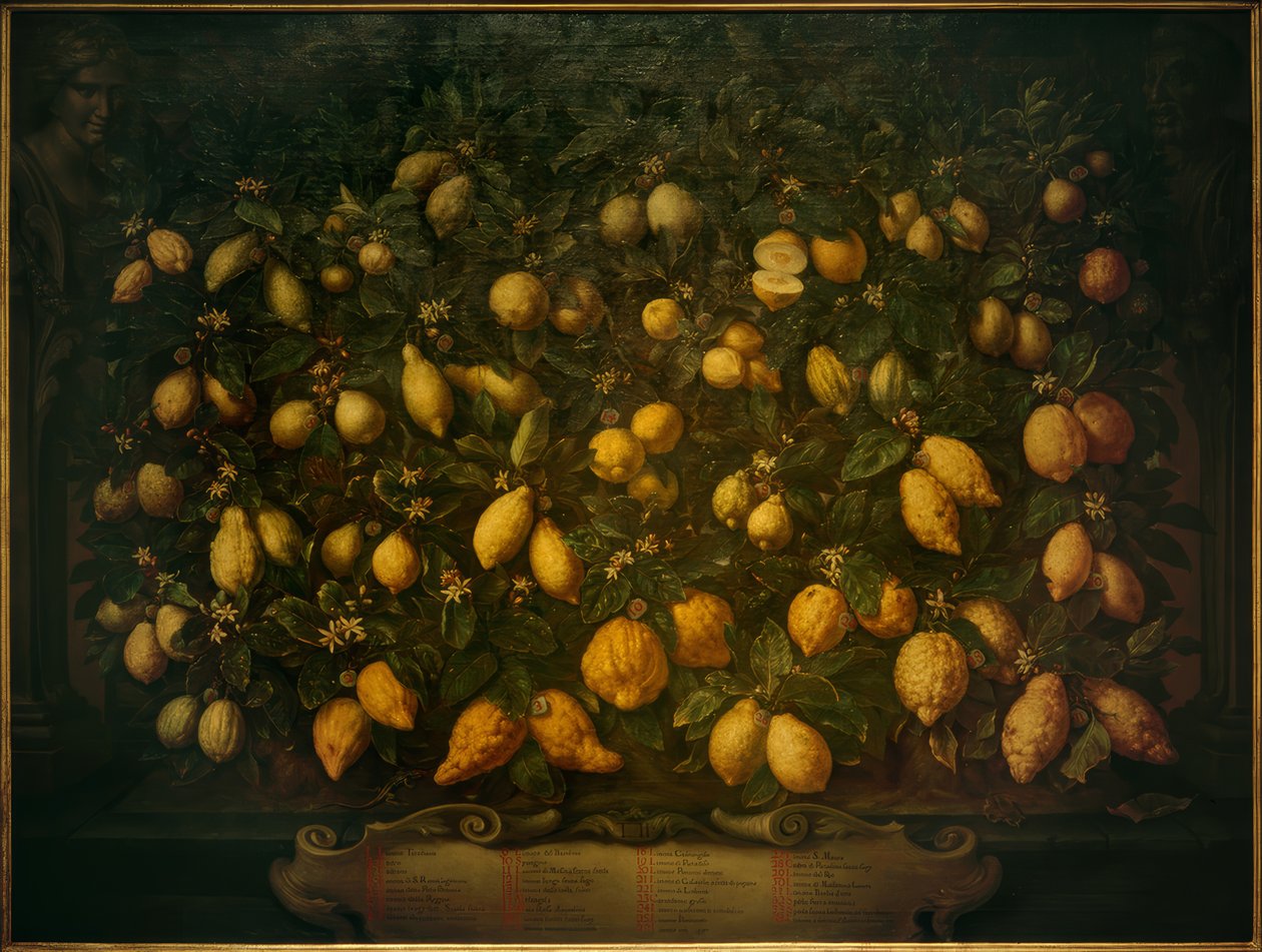 Oranges amères, cédrats et citrons - Bartolomeo Bimbi