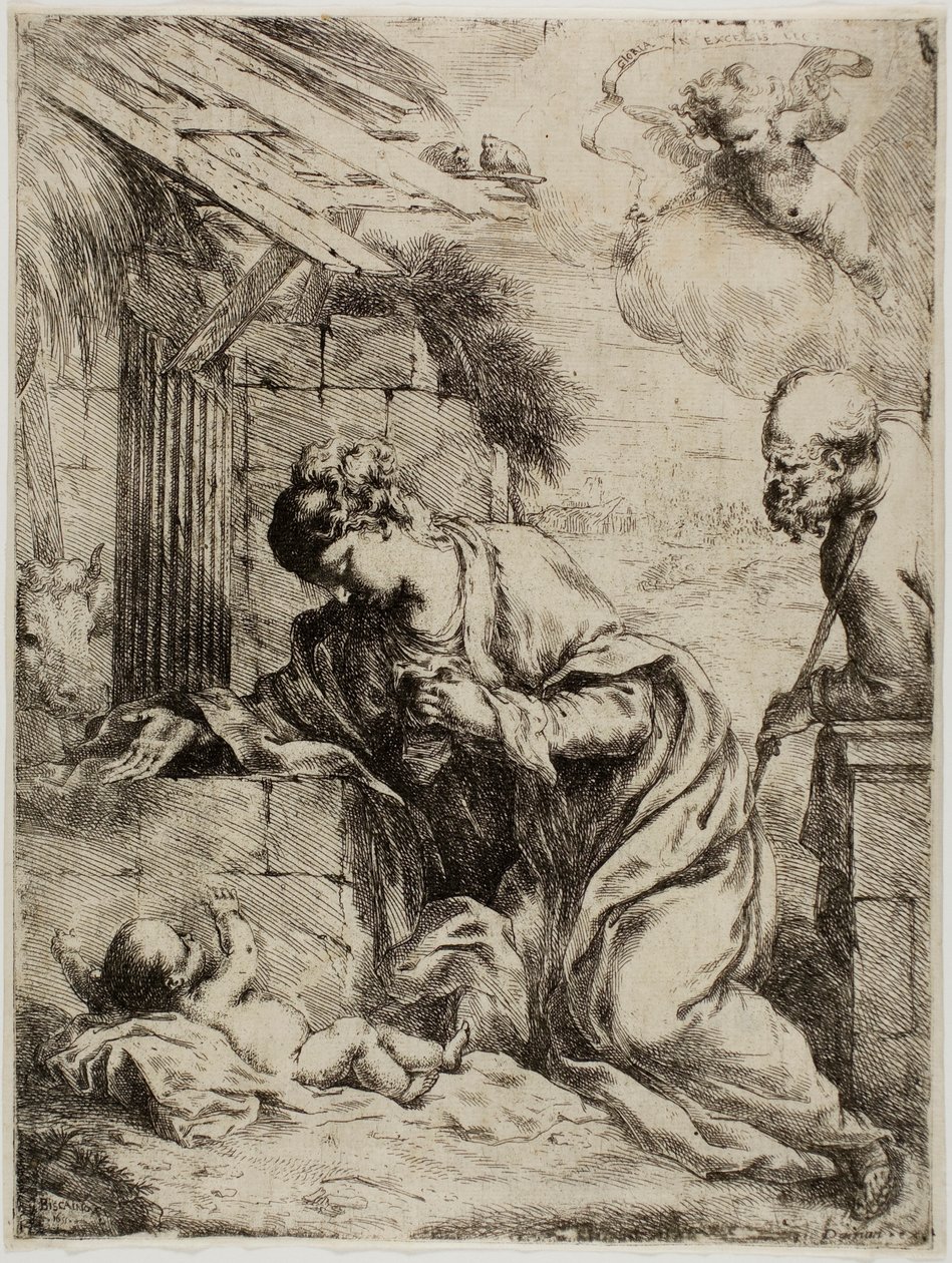 La Vierge Adorant l