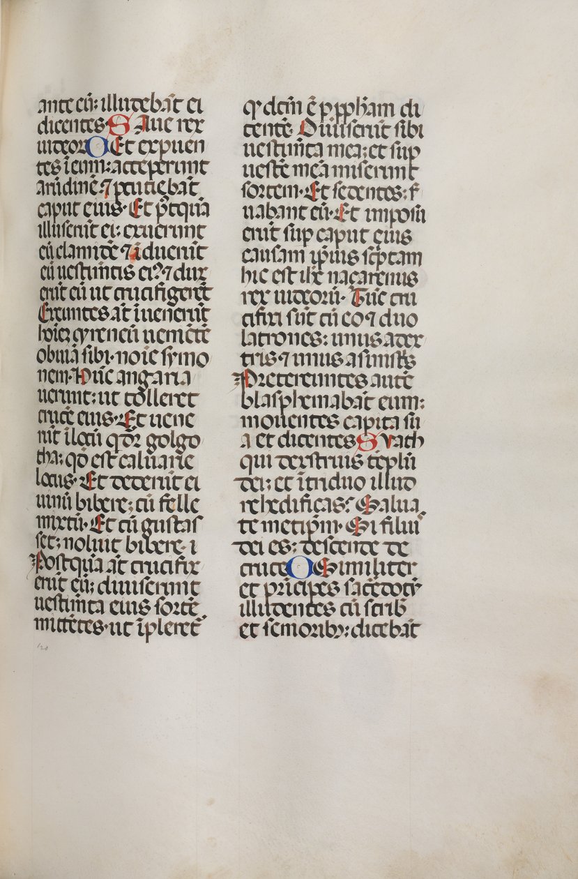 Missale: Fol. 121: contient de la musique pour Hely Hely Lama etc. dans la Passion de St. Mattion - Bartolomeo Caporali