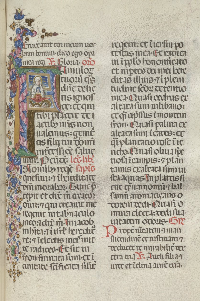Missale : Fol. 306 : Assomption de la Vierge, 1469 - Bartolomeo Caporali