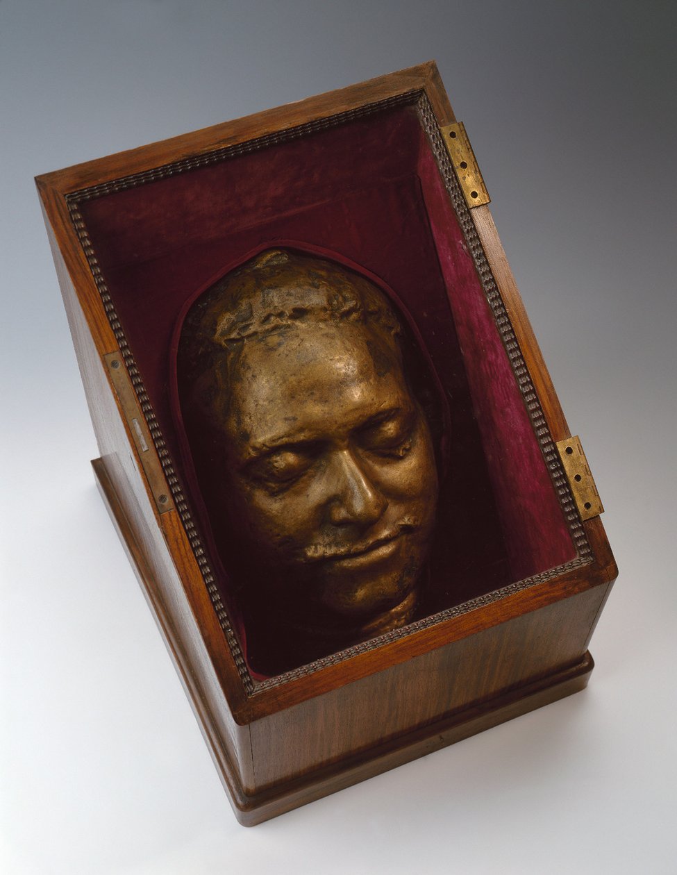 Masque mortuaire de Pierre Ier, 1725 - Bartolomeo Carlo Rastrelli