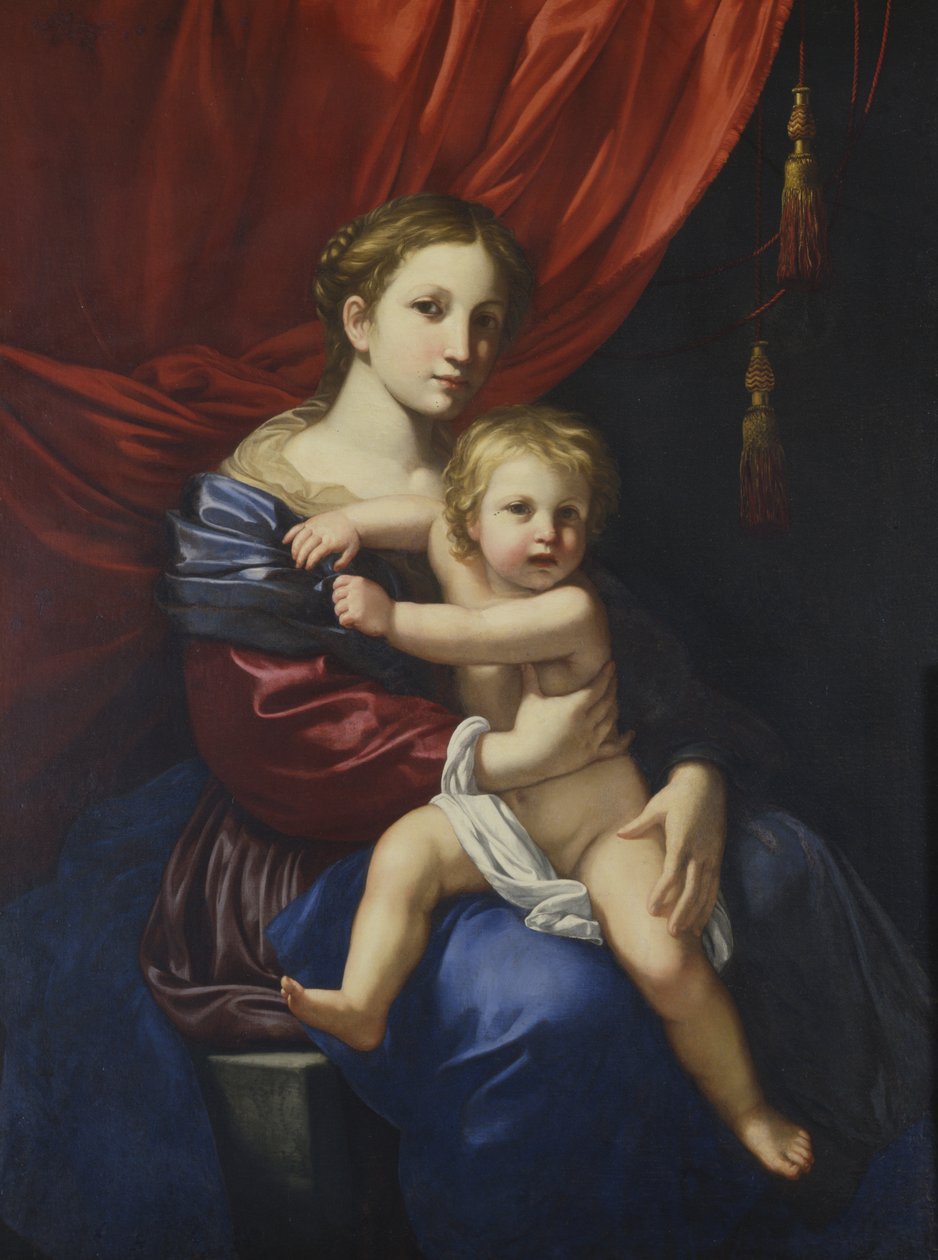 Madone et enfant - Bartolomeo Cavarozzi