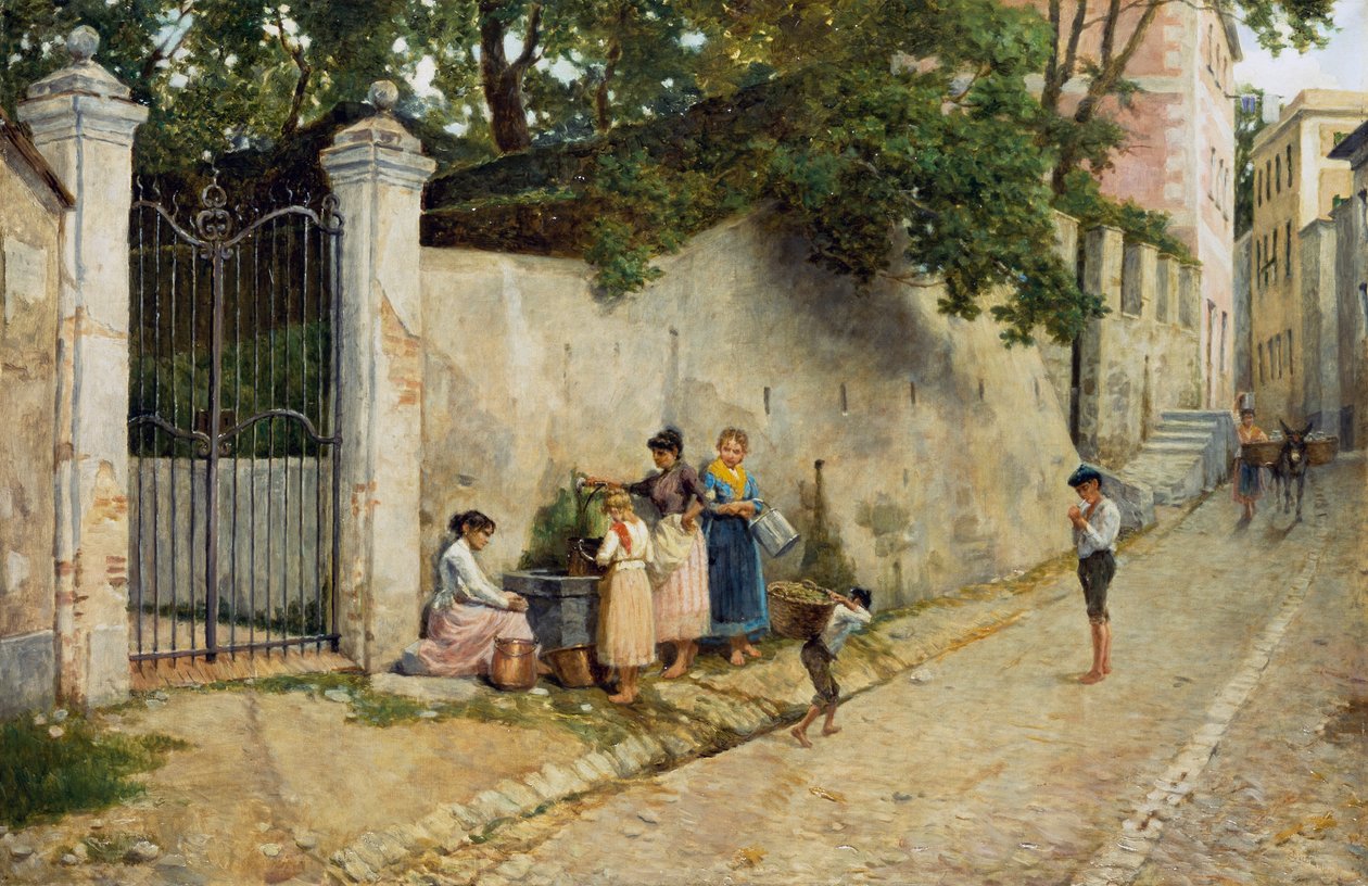 À la fontaine - Bartolomeo Giuliano