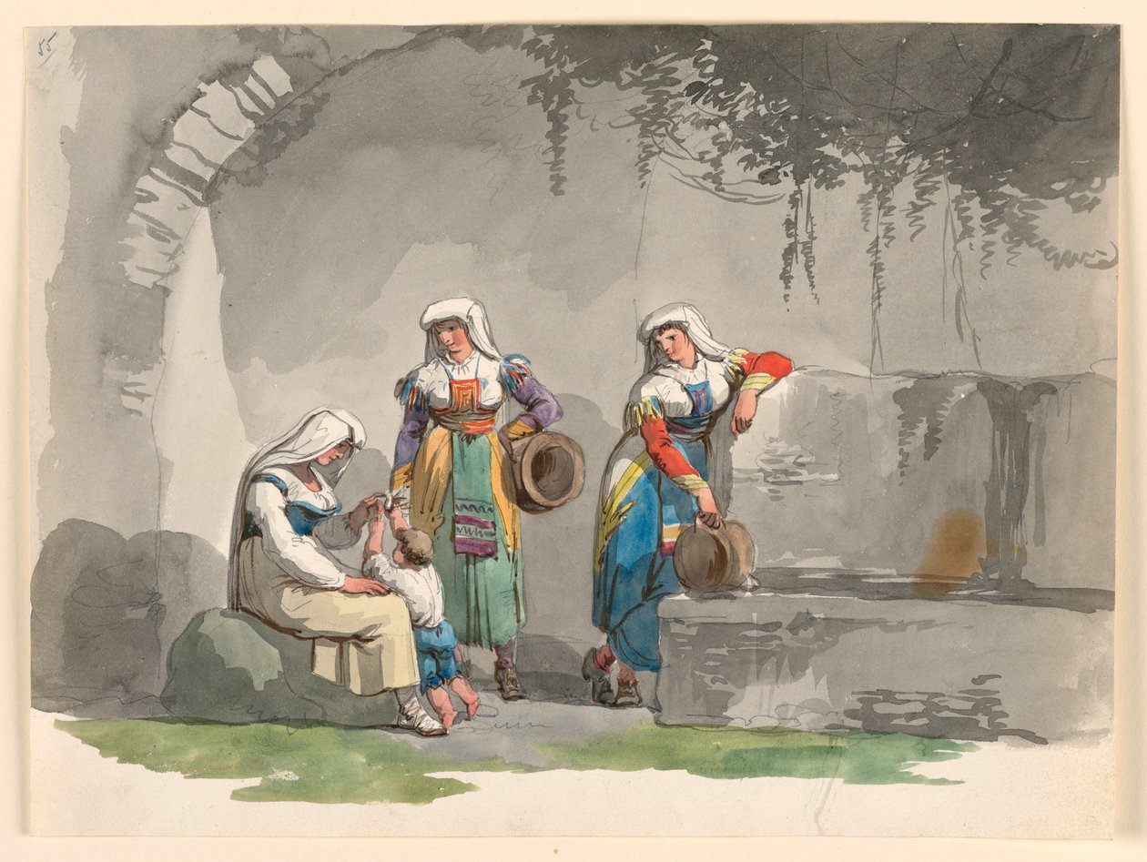 Dessin, Trois femmes d
