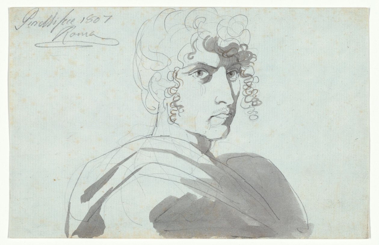 Autoportrait - Bartolomeo Pinelli
